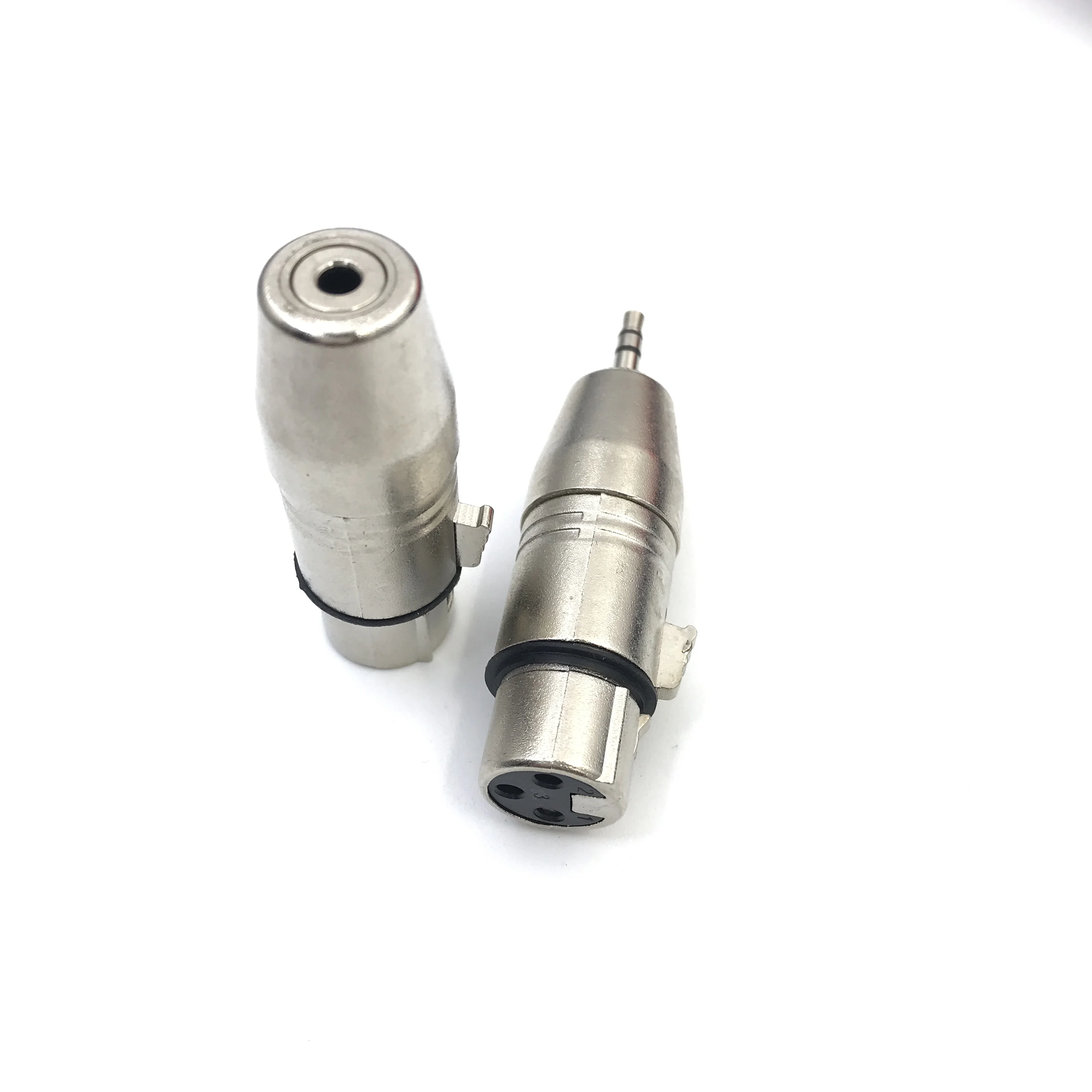 Convertidor de enchufe macho XLR de 3 pines a 3,5mm, Mini conector hembra TRS, adaptador de micrófono estéreo, Conector de Audio, 1/8" - imagen 2