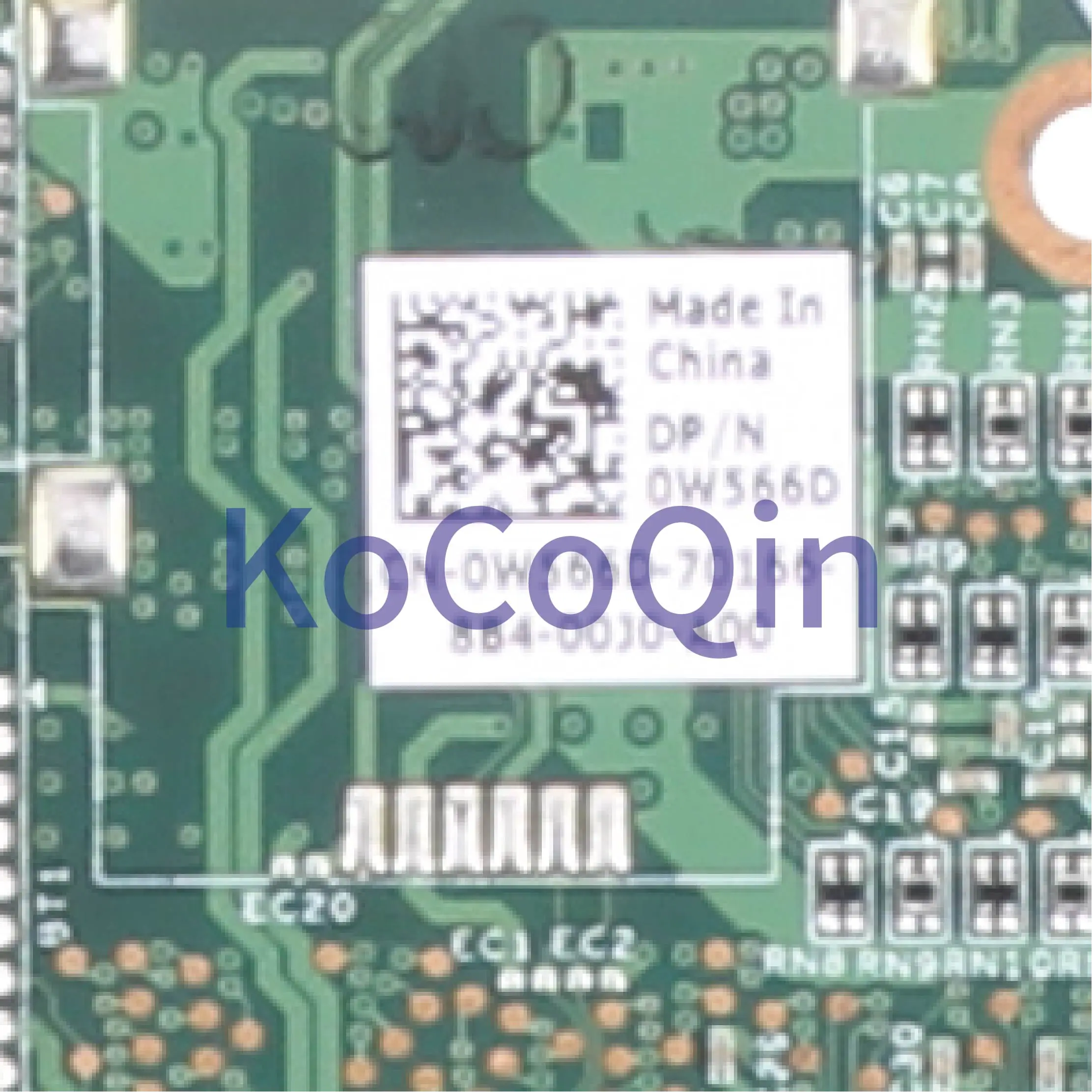 KoCoQin para DELL XPS 1330 1318 M1330 M1318 placa base para ordenador portátil 06253-4 48.4C305.041 CN-0U942D 0U942D GM965 placa base para portátil - imagen 4