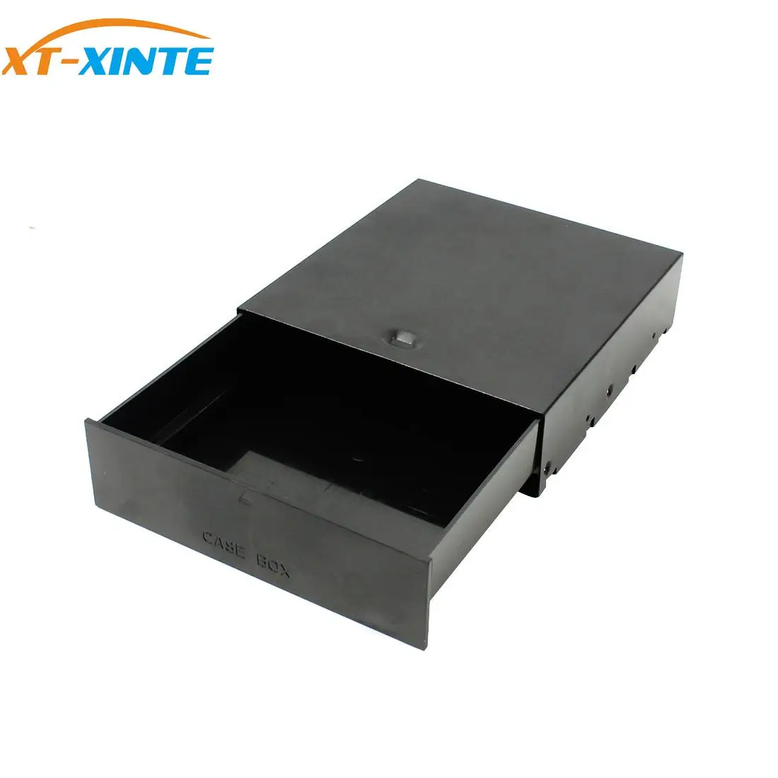 XT-XINTE 5,25 "HDD caja de carcasa externa unidad de disco duro caja de estante de cajón móvil en blanco 165*145*41mm para ordenador de escritorio