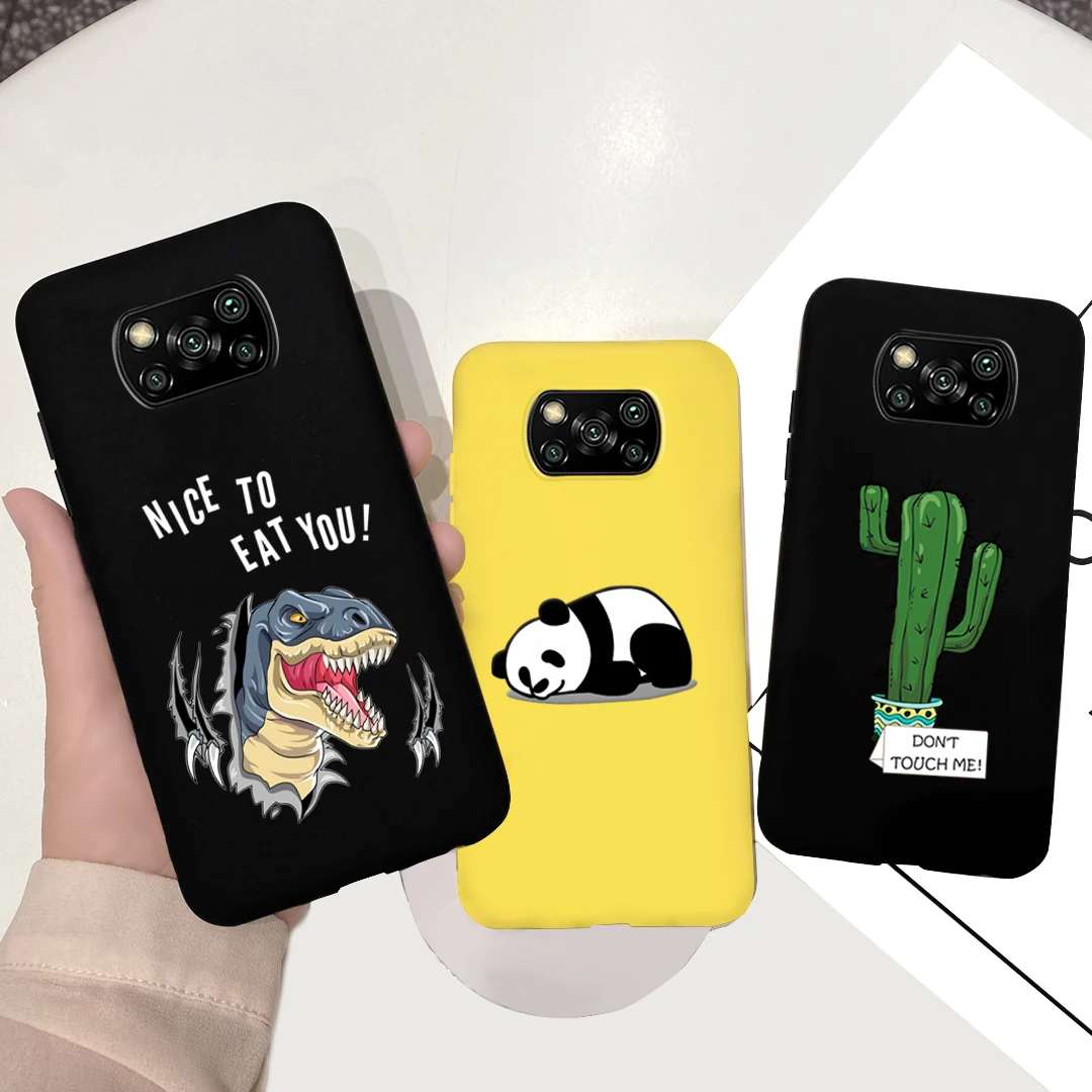 Para Xiaomi Poco X3 NFC funda de silicona TPU funda de teléfono para Xiaomi Poco X3 X 3 Pro M3 3X PocoX3 funda protectora trasera parachoques - imagen 3