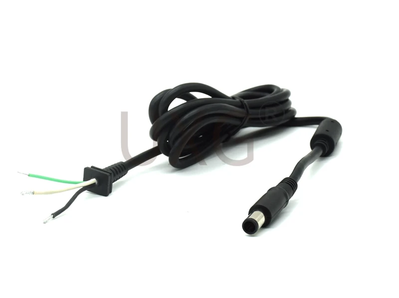 1,2 M 7,4 x 5,0 mm Power DC Jack cargador adaptador enchufe Cable conector Cable de alimentación con luz LED para portátil Dell HP - imagen 2