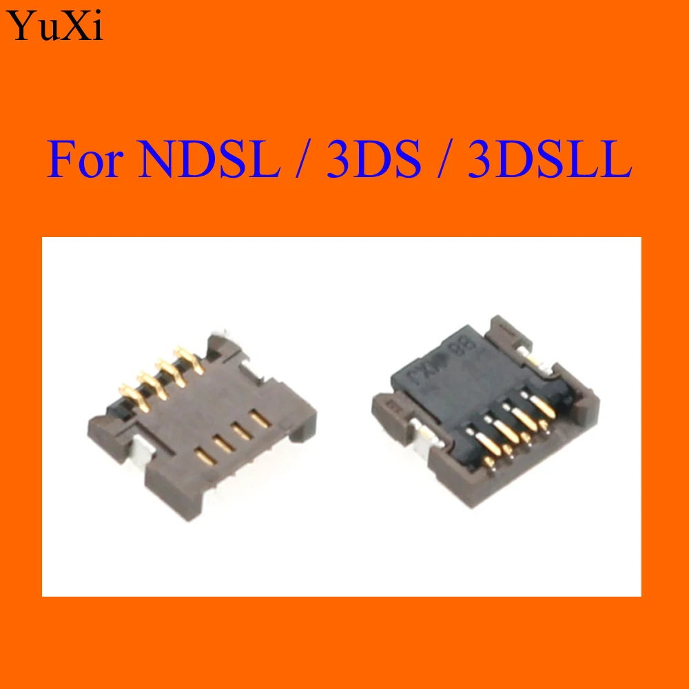 YuXi para NDSL para DS Lite pantalla táctil cinta puerto enchufe para 3DS/3DS XL LL reparación conector de 4 pines