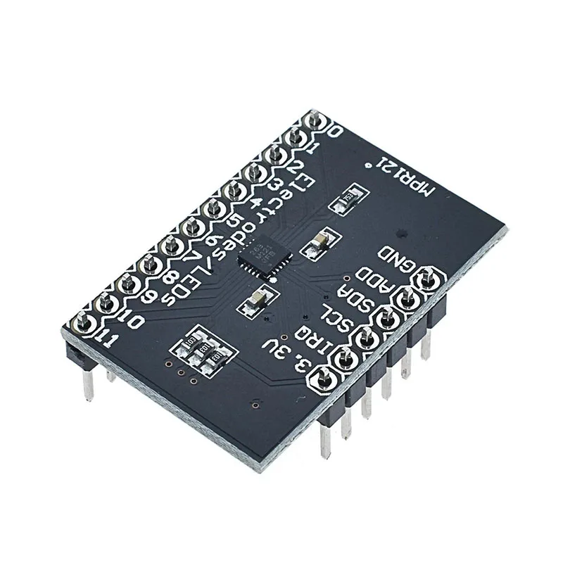MPR121 Breakout V12 módulo controlador de Sensor táctil capacitivo teclado I2C para WAVGAT - imagen 4