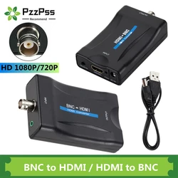 Convertidor BNC a HDMI 1080P para Cámaras de Vigilancia – PzzPss