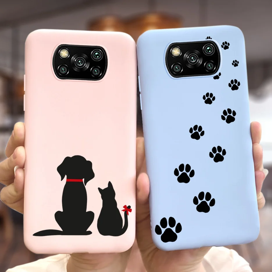 Funda Poco X3 para Xiaomi Poco X3 NFC, Funda trasera de silicona suave de TPU para Xiaomi Poco X3 PocoX3 Pro X 3, fundas de teléfono de 6,67 pulgadas - imagen 2