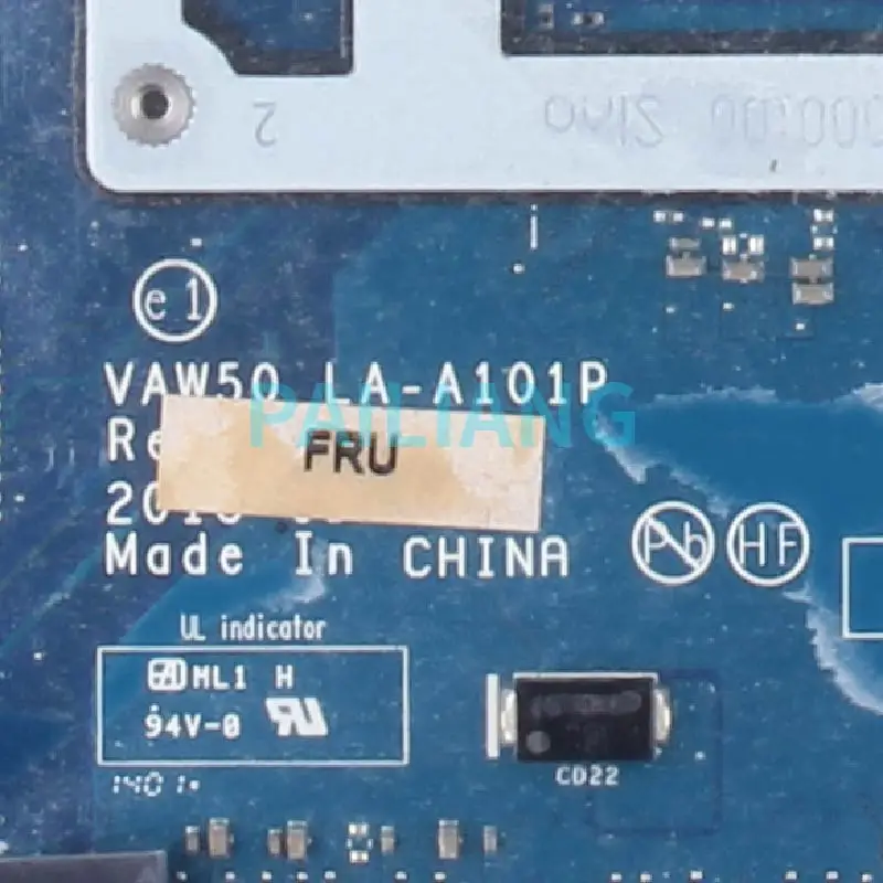 Placa base para portátil DELL Venue 11 Pro 7139 I5-4300Y, 0RFDKW SR192 DDR3 - imagen 4