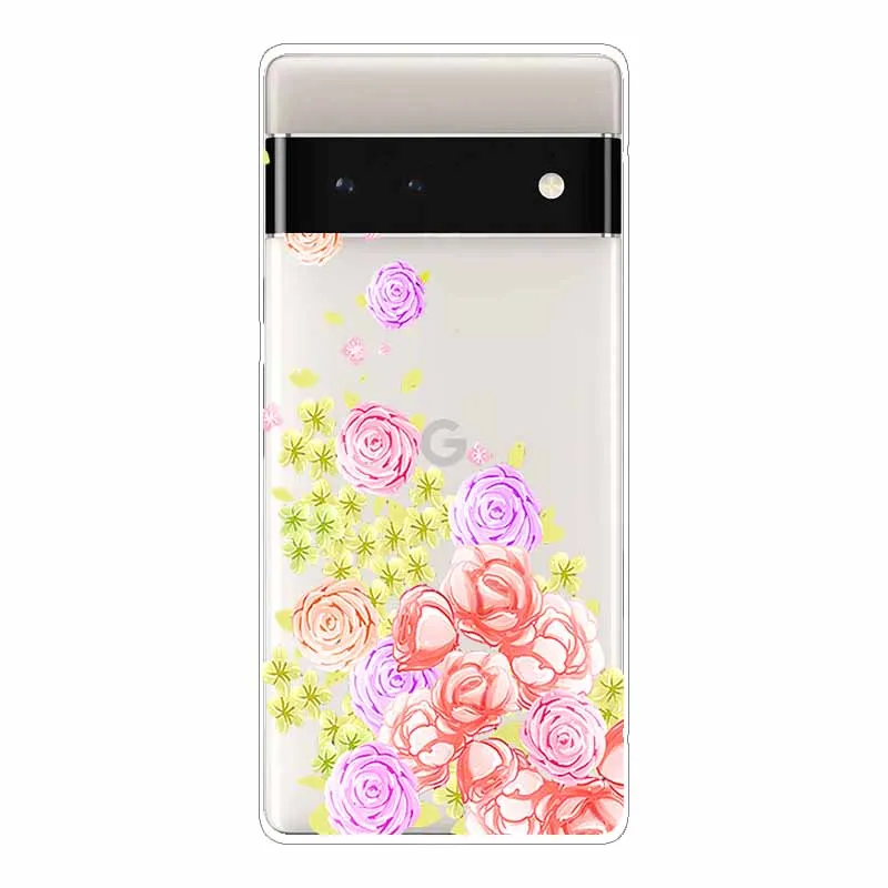 Funda transparente para Google Pixel 7 Pro, carcasa de silicona TPU suave para teléfono, Funda transparente para Google Pixel 7 7 Pro - imagen 5