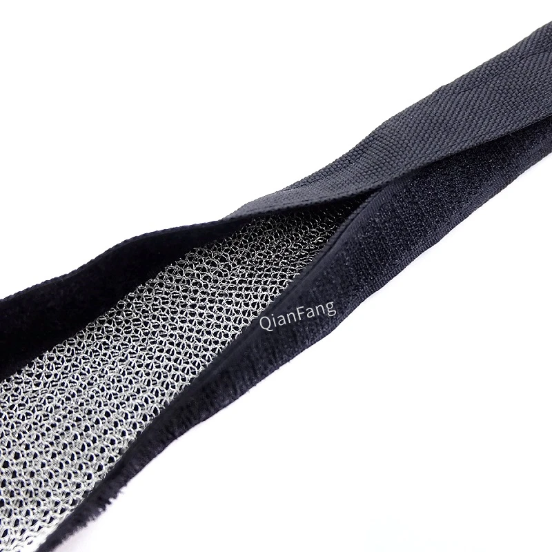 Funda de Cable blindada de 16mm con cinta de Velcro, arnés de nailon aislante, funda antiinterferencia electromagnética, fuga de Cable de repuesto - imagen 2