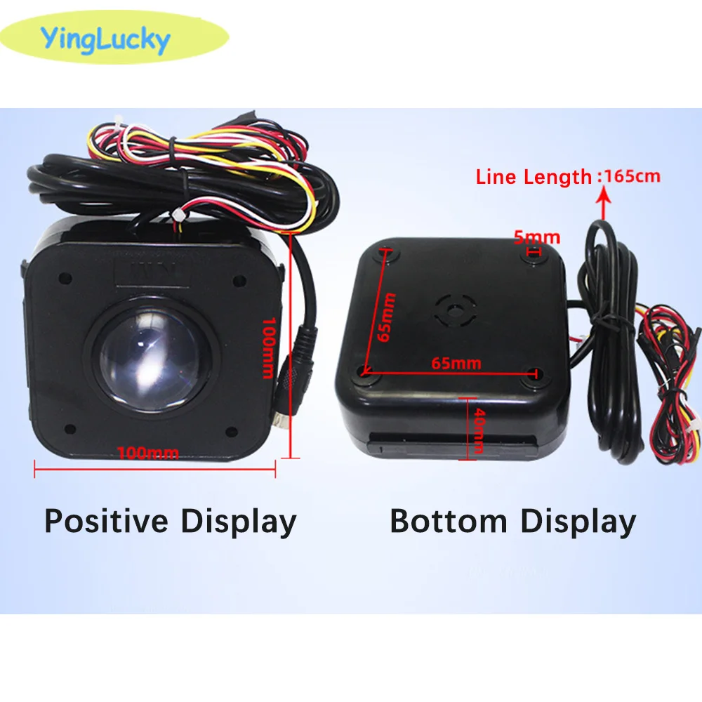 Trackball Arcade LED 4,5 cm PS/2 – PCB Iluminado - imagen 3
