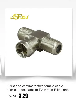 Combinador TV cable interruptor 4 vías