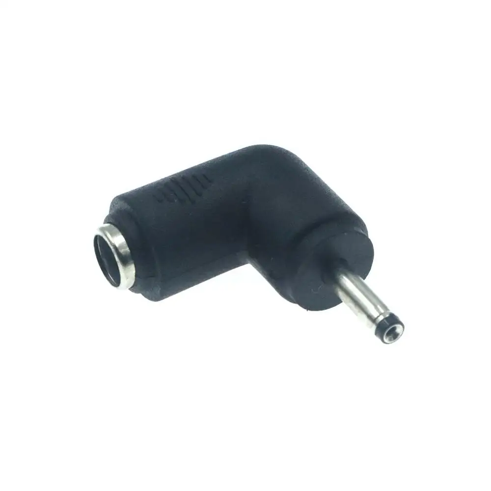 Adaptador DC 90° Macho-Hembra 3,0x1,1mm a 5,5x2,1mm - imagen 3