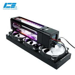 IceManCooler 240 ARGB D5 - Refrigeración líquida por agua eficiente