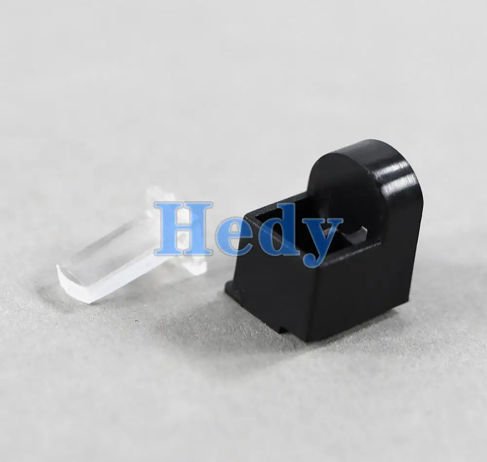 1 Juego de carcasa de pieza de bisagra media Original de repuesto de alta calidad con carcasa, piezas de luz de bloqueo LED para 3DSXL 3DS LL - imagen 2