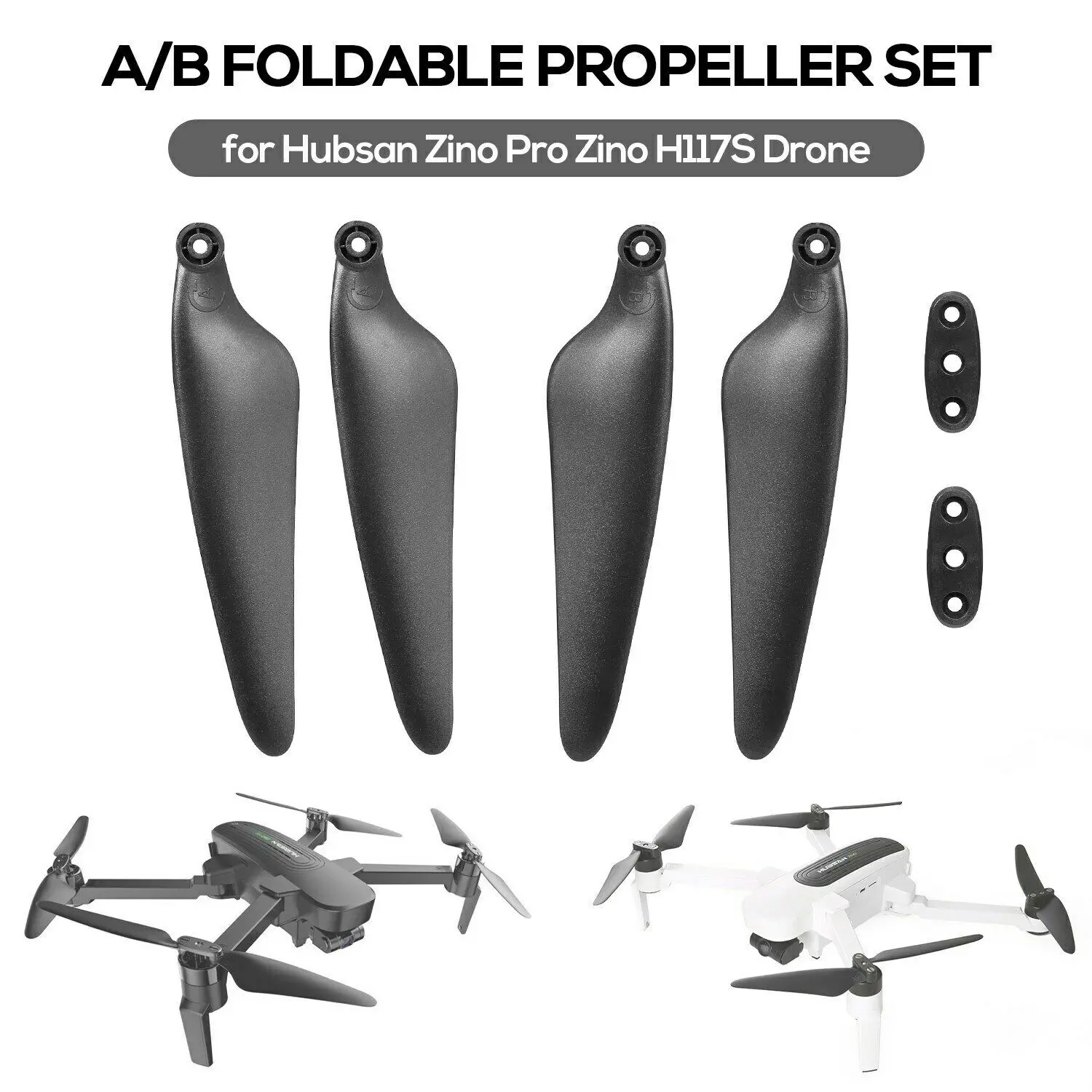 Hélice para Hubsan Zino H117S, hélices plegables de liberación rápida, accesorios CW CCW Paddle Drone Quadcopter