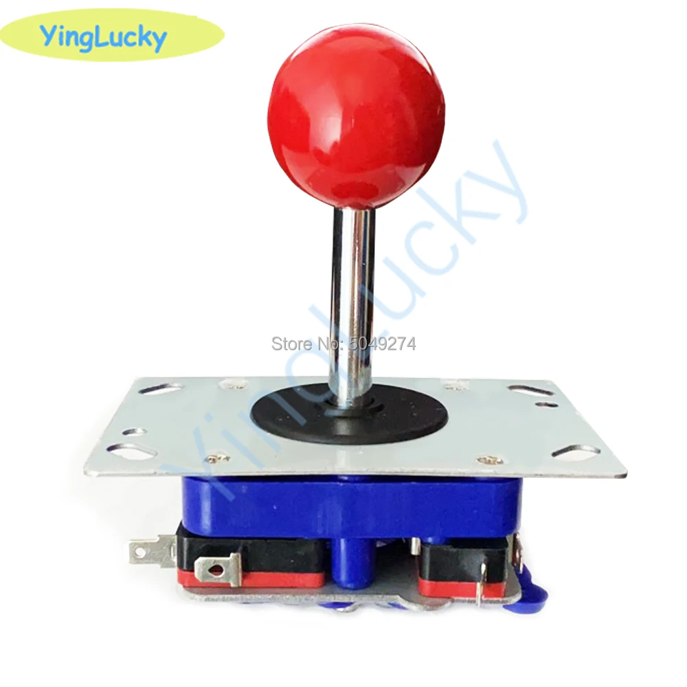 Joystick Arcade DIY, kit de gabinete de arcade, copia de joystick zippy con microinterruptores, máquina de juego de salón recreativo usada, 2 uds. - imagen 5
