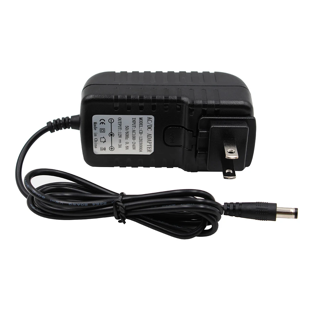 Bitfunx 12V Power Supply AC 110V 220V to DC 12 Volts 3A Output US EU UK AU Plug Best Quality - imagen 2