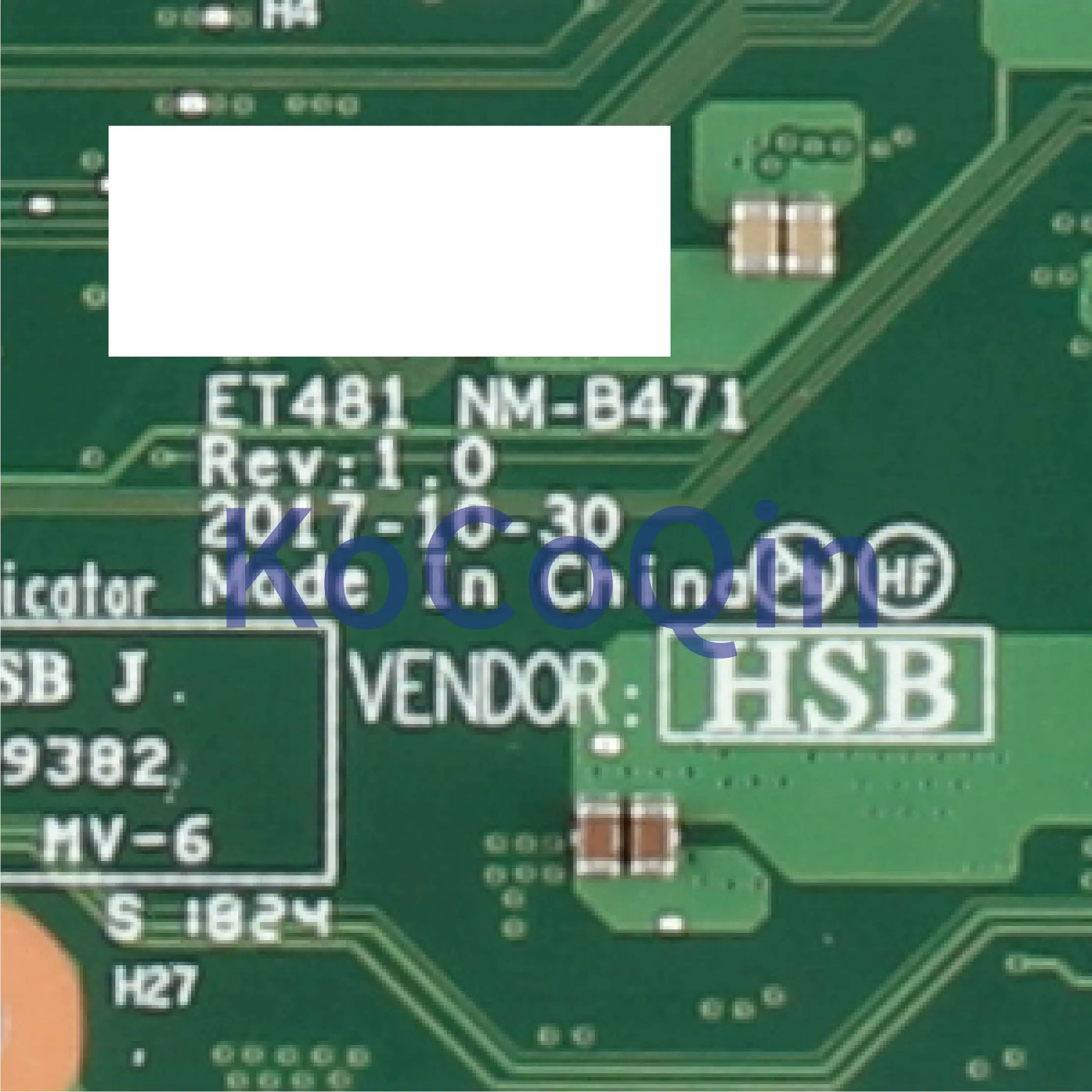 KoCoQin-placa base para portátil LENOVO Thinkpad T480S Core 01LV622, NM-B471, SR3L9, I5-8350U - imagen 5