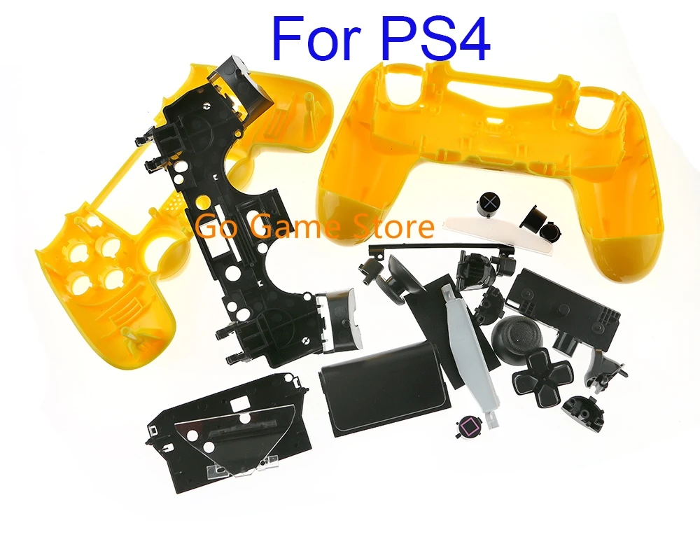 Kit de botones de carcasa de plástico para Sony PlayStation 4 PS4, 1 unidad