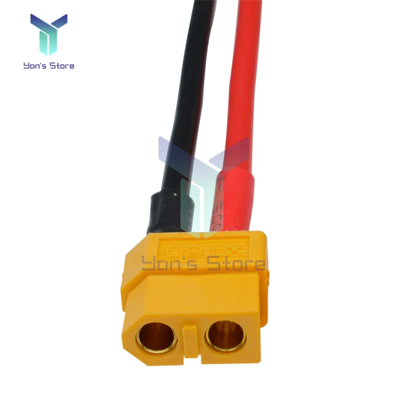 Conectores tipo bala macho hembra XT60, bloque de terminales enchufable con cable de silicona de 14 AWG para batería Lipo RC, conector Banana - imagen 3