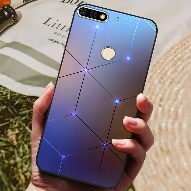 Funda para Huawei Honor 7C funda de teléfono de silicona suave para Huawei Honor 7C Aum-L41 fundas de TPU Honor 7A Pro 5,7 7S 7C Pro Coque - imagen 5