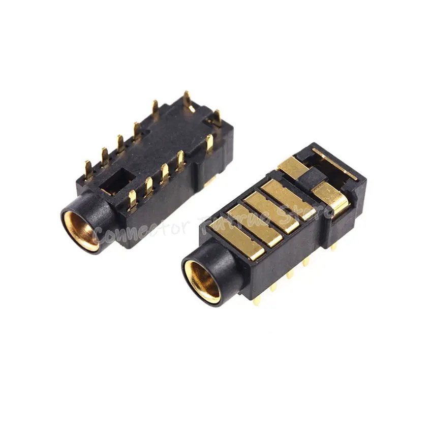 YuXi-toma de corriente para auriculares, 2 piezas, chapado en oro, 4,5mm, Pin de 5 secciones de Audio para Sony Player 4,4 Balance Jack - imagen 5
