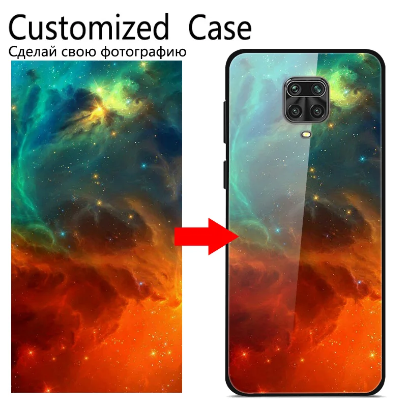 Funda de cristal personalizada para Xiaomi Redmi Note 9 S, 8T, 8 mi 9 SE Lite, 9T, Note 10 Pro, A3, 7, 6, 5, foto de diseño personalizado - imagen 5
