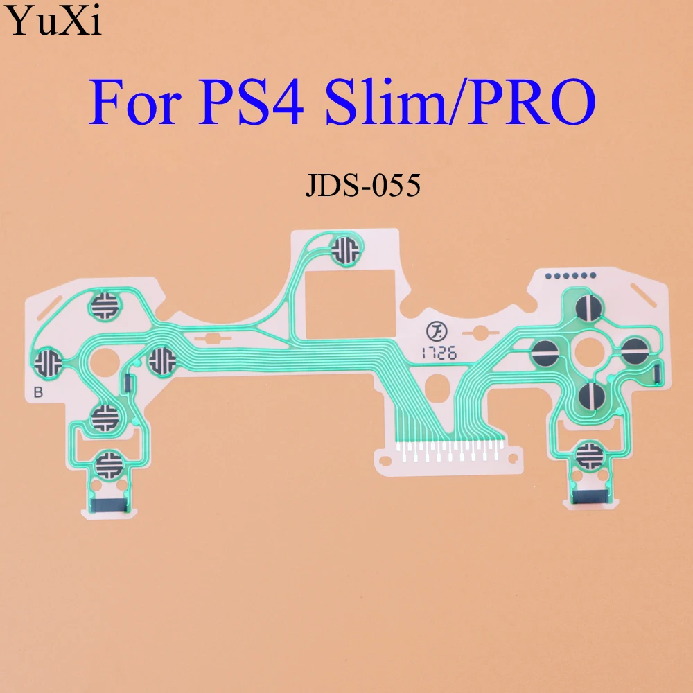 Película conductora de Cable flexible para PS4 Pro, JDM-040 de cinta de placa de circuito, Joystick para controlador PS4 slim Pro JDS 055 - imagen 3