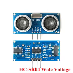 Detector de onda ultrasónico HC-SR04 HCSR04, módulo de rango HC SR04, Sensor de distancia para arduino, amplio voltaje, 3,3 V, 5V