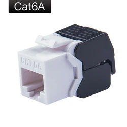 Keystone RJ45 CAT6A – Módulo Toolless 10G Multicolor