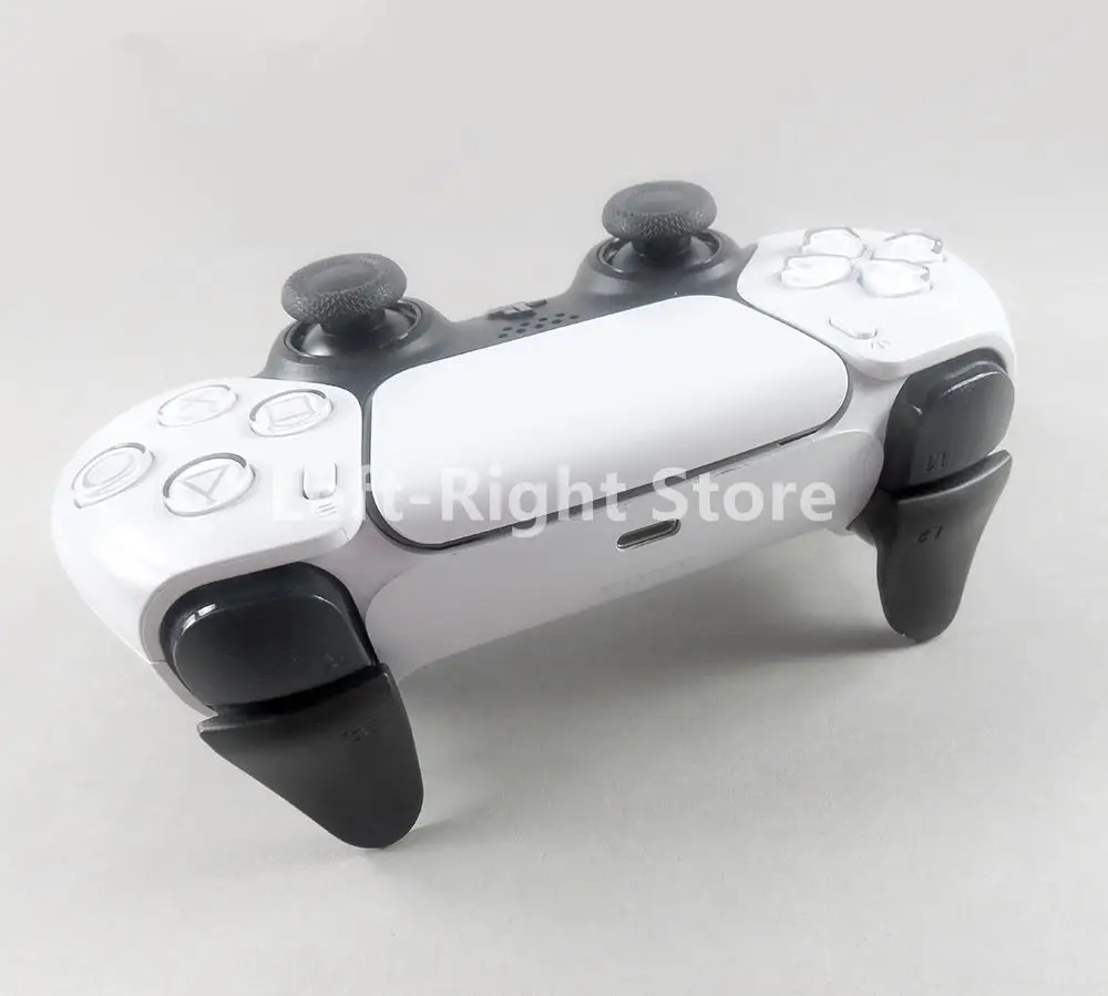 2 juegos L2 R2 gatillo Kit de botones extendidos extensores analógicos Thumbtick para Playstation 5 PS5 accesorios antideslizantes