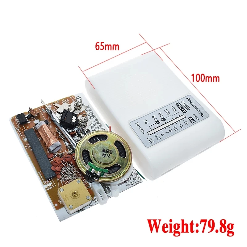 Kit de Radio estéreo CF210SP AM/FM, juego de ensamblaje electrónico DIY para estudiantes, envío directo de julio, laboratorio DIY - imagen 5
