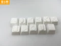 PUBG keycaps white