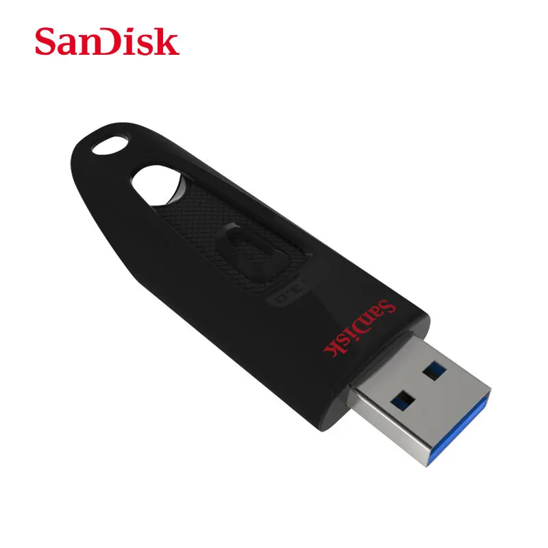 SanDisk-Ultra unidad Flash USB 3,0, pendrive de 16GB, 32GB, 64GB, 128GB, 256GB, 512GB, 100 MB/s, para ordenador portátil y de escritorio, Netbook U Disk - imagen 4