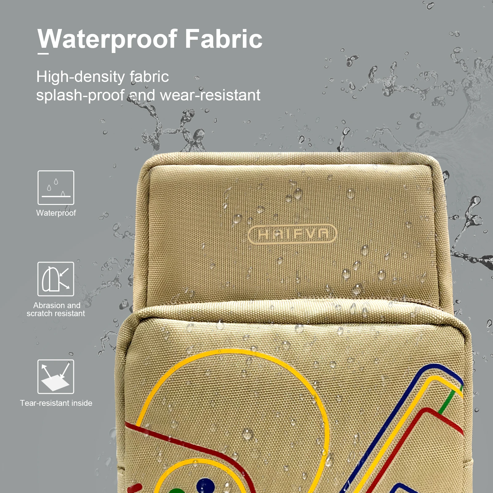 HAIFVA-Bolsa de pecho portátil para Nintendo Switch/Lite, bolsa de almacenamiento de pecho con Control de juego, funda de Nintendoswitch OLED - imagen 4