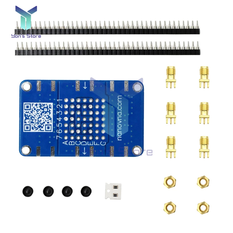 Kit de tablero de prueba NanoVNA, tablero de demostración de prueba VNA, tablero de prueba de analizador de red vectorial - imagen 2