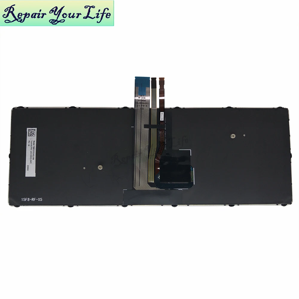 Teclado retroiluminado para Toshiba Satellite Pro, A40-C, A40-C1443 GB, diseño en inglés, Marco, G83C000GU5EN, Reino Unido - imagen 3