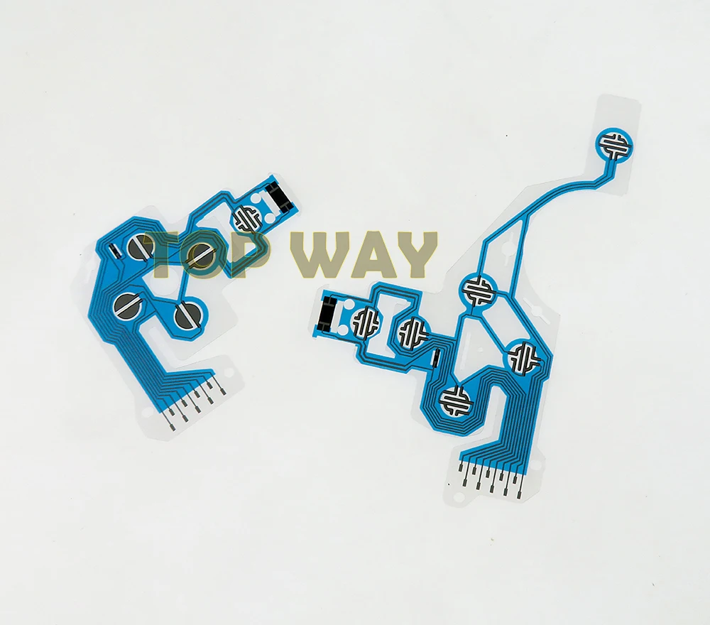 200 Uds JDS JDM 001 030 040 050 placa de circuito de cinta de botones para PS4 Pro controlador delgado película conductora teclado flex - imagen 5