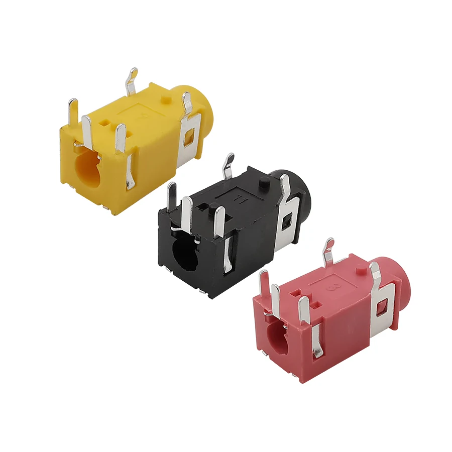 Conector hembra de Audio para auriculares, 10 piezas, 3,5mm, 3,5mm, 5 pines, estéreo, PJ-322, PJ322 - imagen 3