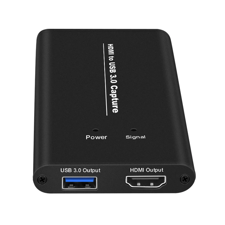 Tarjeta de captura de vídeo HDMI a USB, dispositivo de captura de vídeo USB3.0 HDMI 1080P Dongle Game PS4 PC, grabación en vivo con entrada de micrófono - imagen 5