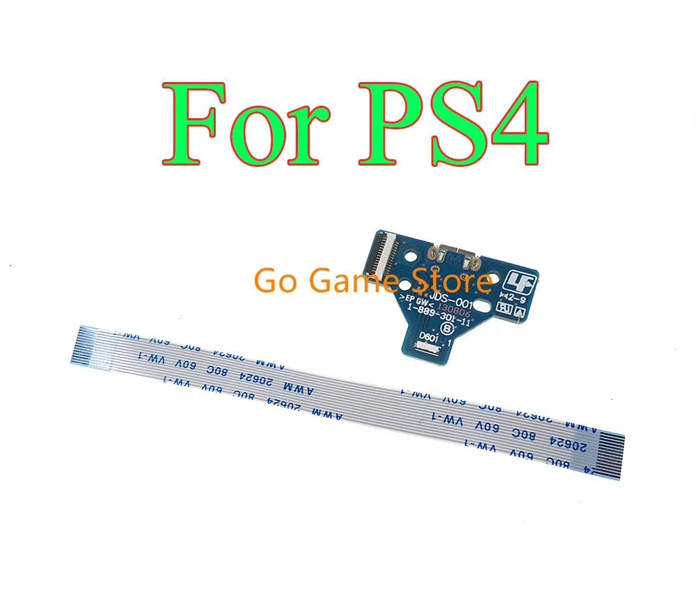 1 Juego para controlador PS4, placa de circuito de enchufe de puerto de carga para conector JDS de 12 pines 011 030 040 055 de 14 pines 001