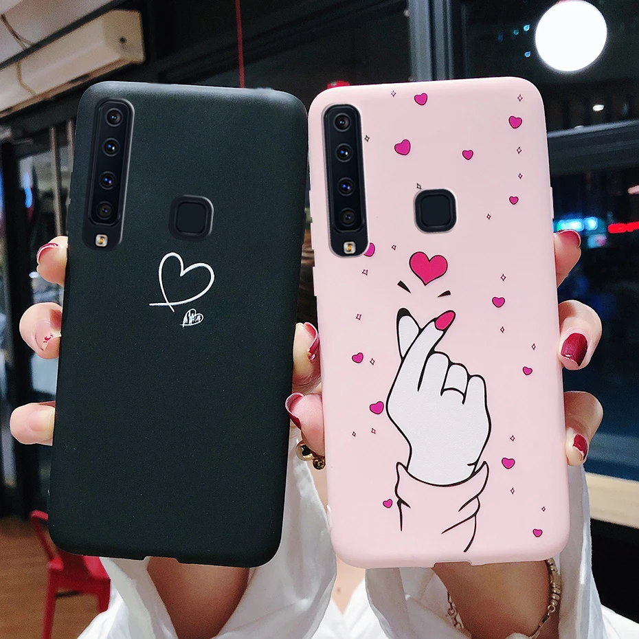 Para Fundas Samsung A9 2018 funda de silicona de 6,3 "funda trasera suave de teléfono caramelo para Samsung Galaxy A9 2018 9 A A9 A9S A920 - imagen 4