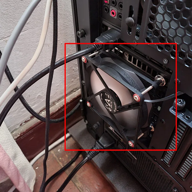 Tornillo de atracción magnética fuerte, ventilador de refrigeración, fijación de tuerca magnética, ventilador de chasis, tornillo magnético, arreglo de ventilador de escritorio modificado DIY - imagen 2