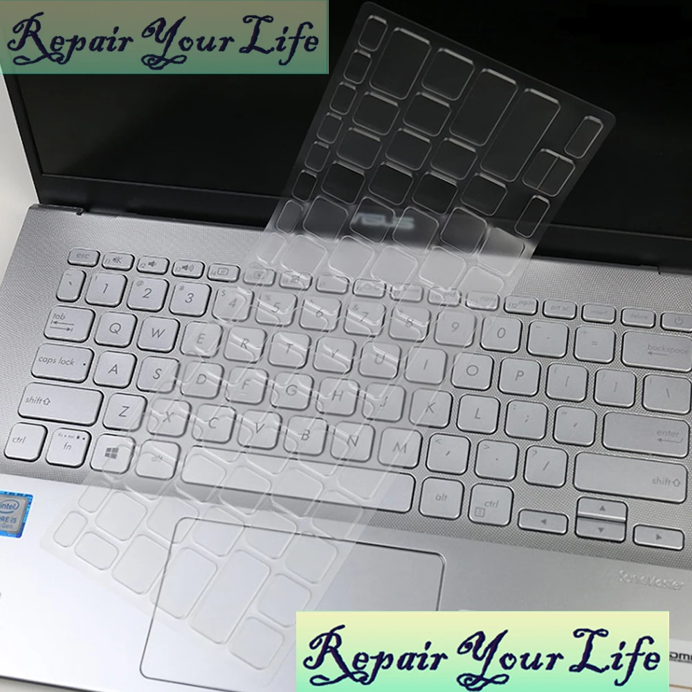 Cubierta transparente de TPU para teclado de ordenador portátil, cubierta protectora antipolvo para ASUS Vivobook 14, X412, UA, UD, X412U, x412fl, x412DA, X409 - imagen 2