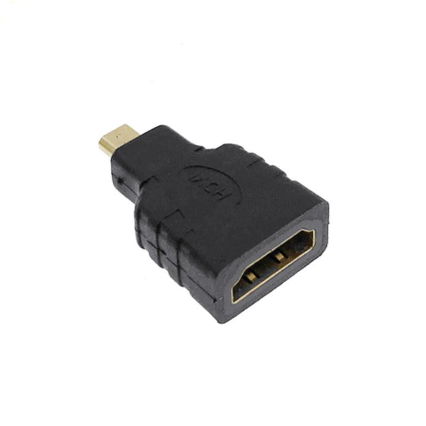Cltgxdd-convertidor Micro HDMI macho A HDMI hembra, Adaptador tipo D A, conector HDMI para TV HD, cámara, teléfono móvil, MP4, 1 ud. - imagen 5