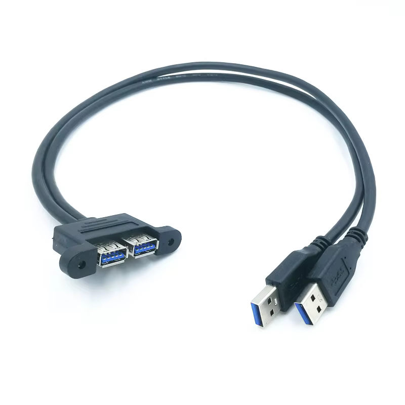 Bocharax Cable Extensor USB 3.0 Macho-Hembra Panel - imagen 4