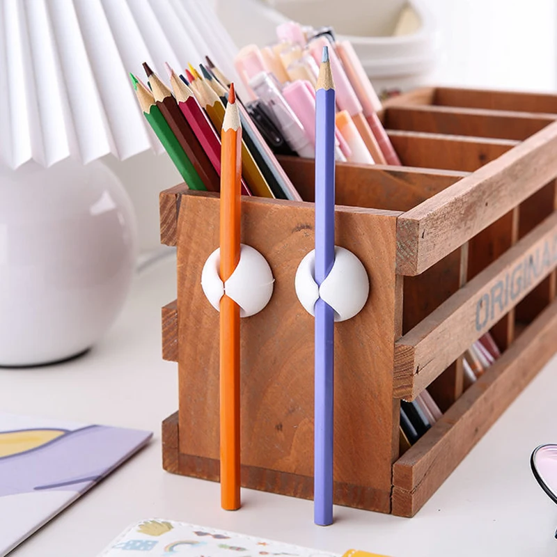 Organizador de cables USB de silicona, bobinador de cables Flexible, Clips de gestión para ratón, soporte de auriculares - imagen 5