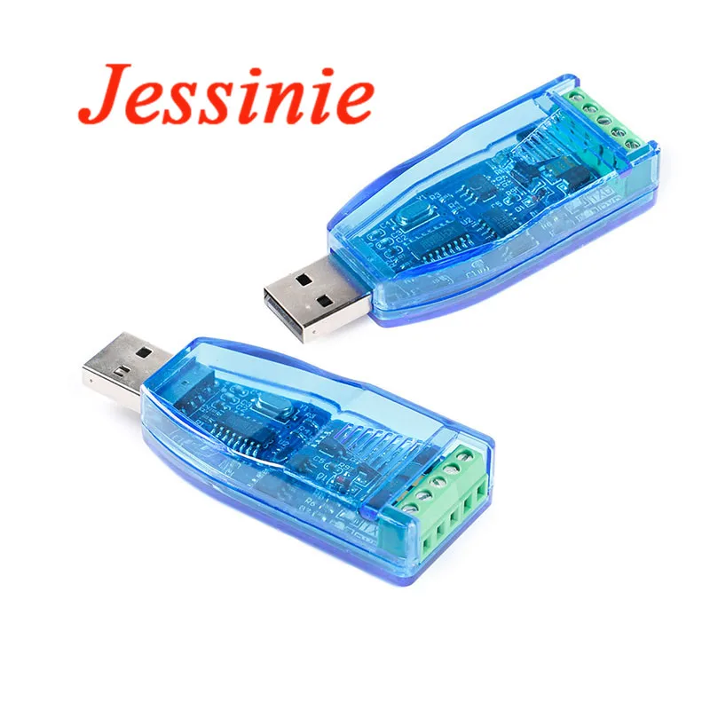 Convertidor Industrial USB a RS485, convertidor de Protección de actualización, compatibilidad, Módulo de placa de conector de RS-485 estándar, ZK-U485
