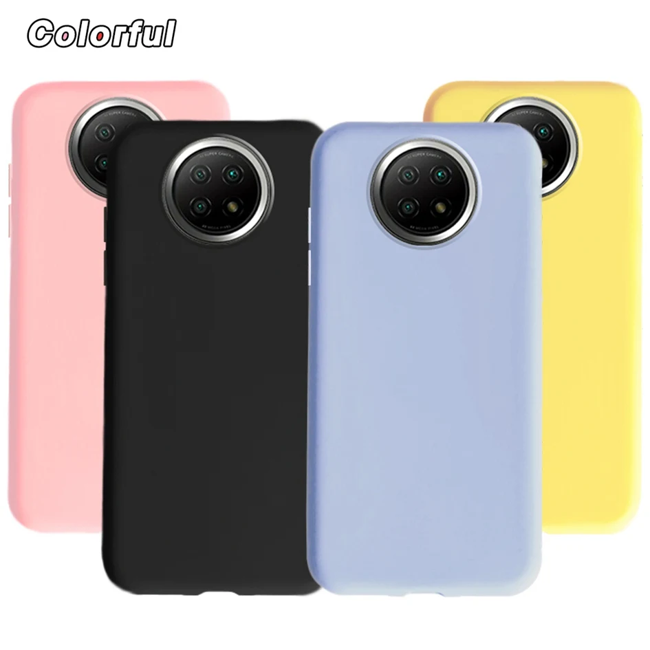 Para Xiaomi Redmi Note 9T 5G Funda protectora de parachoques Capa para Xiomi RedMi Note 9T 5G J22 Note9 Funda protectora de silicona suave Coque