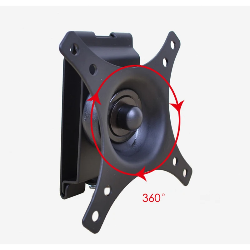 DL-N3N1 giratorio de inclinación 10 "-24" soporte de pantalla LCD LED soporte de pared para TV 100*100mm 75X75MM soporte para Monitor compatible con ajuste de todas las direcciones - imagen 2