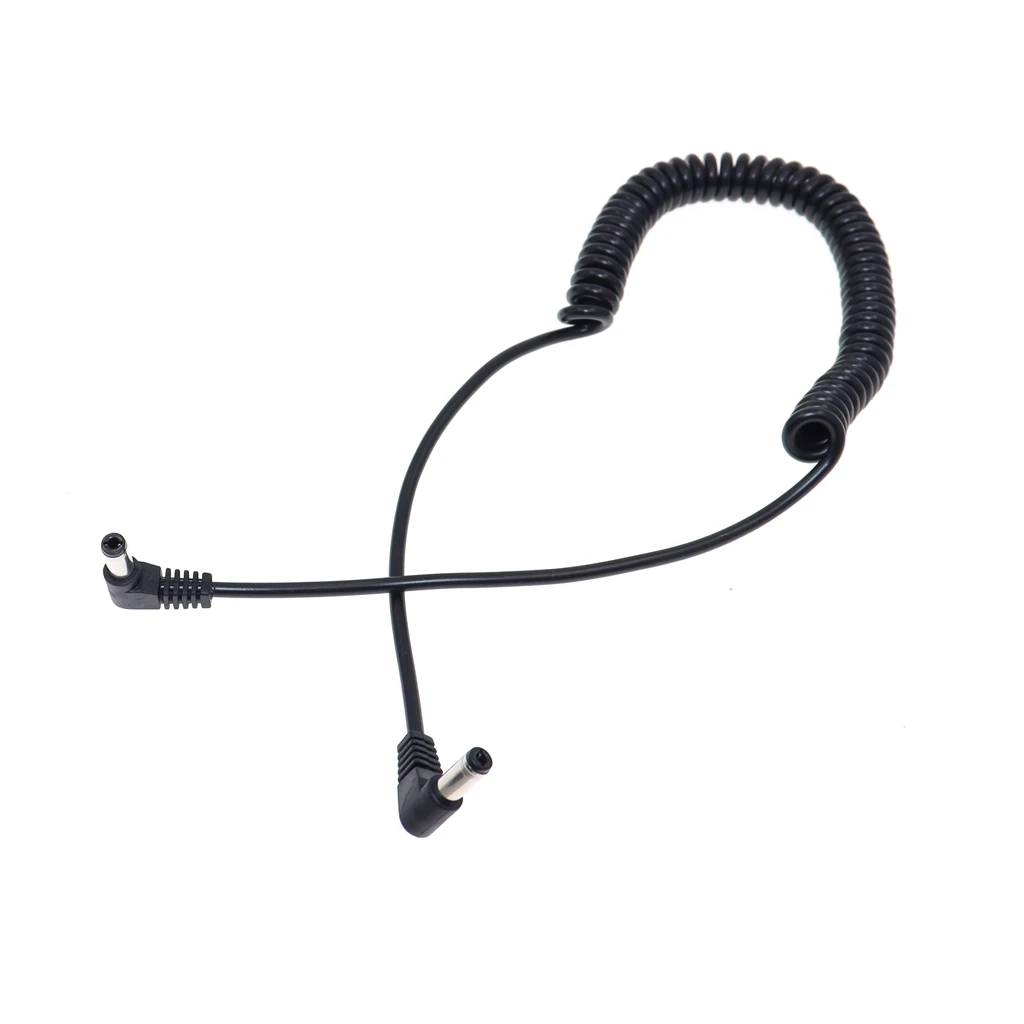 Cable de alimentación retráctil macho de 5,5x2,1mm, adaptador de corriente de 5,5 m, Cable de enchufe Jack de ángulo de CC con resorte, 2,1x1,5mm - imagen 3